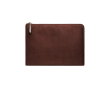 Elegant padded, branded laptop sleeve, 16\" colour brown