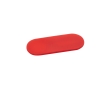 Custom webcam protector with sliding cover colour red