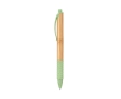 Bamboo ballpoint pen made of wheat straw, Colorclip colour light-green