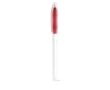 Ballpoint pen with transparent coloured cap colour red