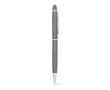 Ballpoint metal touch pen with blue ink in a case colour titanium