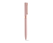 Exclusive metal ballpoint pen with touch pen colour pink