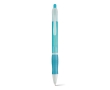 Ballpoint pen with black ink, Economy colour light blue