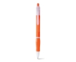 Ballpoint pen with black ink, Economy colour orange