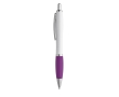 Budget pen for promoting your brand, black ink colour violet