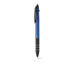 3-colour pen, modern design and metallic finish colour royal blue