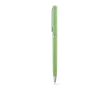 Eco-pen wheat straw with clip and black ink, Vip Natural colour light-green