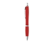 Wheat straw ballpoint pen in colours, blue ink colour red