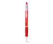 Pen in many colours with blue ink, Economy colour red
