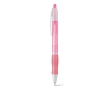Pen in many colours with blue ink, Economy colour pink