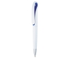 Promotional pen in ABS blue ink with white colour blue