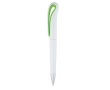 Promotional pen in ABS blue ink with white colour lime