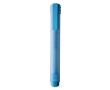 Highlighter with fluorescent ink colour light blue