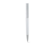 Touch pen ballpoint pen with metal and phone holder colour matt silver