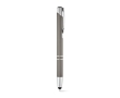 Aluminium touch pen with blue ink, Arrowtouch colour titanium