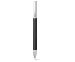 Metal-effect pen rotating and blue ink colour black