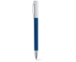 Metal-effect pen rotating and blue ink colour blue