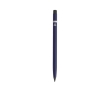 Recycled aluminium pen with inkless eraser colour blue