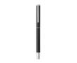 Set of pen and rollerball in recycled aluminium, blue and black ink colour black