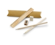 5-piece writing set in a cardboard box, College colour natural