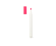 Plastic highlighter with matte finish and ink-coloured cap colour light pink
