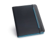 Folder with notepad & pen holder, A4 Colors colour light blue