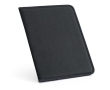 Document folder in blue or black with notepad, A4 colour black