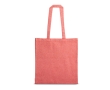 Recycled cotton bag, 140 g/m2, Reciclo Colors colour red