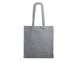 Recycled cotton bag, 140 g/m2, Reciclo Colors colour dark grey