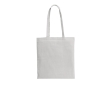 Tote bag made of recycled cotton & RPET, 180 g/m2, Reciclo Cairo colour light grey