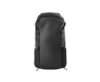 Waterproof 600D RPET PC backpack, padded, 14\" colour black