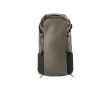 Waterproof 600D RPET PC backpack, padded, 14\" colour dark green