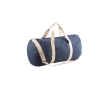Denim travel bag with handles and straps, 300 g/m2 colour blue
