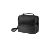 Black waterproof thermal bag with compartments, 7 L colour black