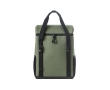 Padded thermal backpack made of RPET with straps, 16L colour dark green