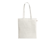 Recycled cotton-polyester shopping bag, 150 g/m2 colour white