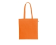 Recycled cotton-polyester shopping bag, 150 g/m2 colour orange