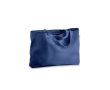 Recycled cotton bag with long handles, 280 g/m2 colour blue