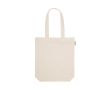 Tote bag made from recycled materials, 220 g/m2 colour natural