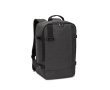 Recycled polyester backpack, airline cabin size 14\" colour dark grey