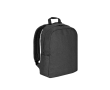 Recycled polyester backpack with lining for 16\" laptop colour dark grey