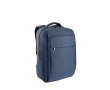 Padded recycled polyester backpack for 15.6\" laptop colour navy-blue