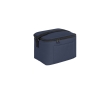 Recycled polyester thermal bag with adjustable strap, 6L colour blue