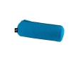 Cylindrical recycled felt pencil case with zip closure colour light blue