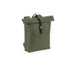 Multi-purpose roll-top backpack for 17.3\" laptop colour dark green
