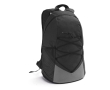 Hiking backpack 600D with mesh side pockets colour black