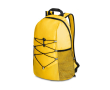 Hiking backpack 600D with mesh side pockets colour yellow