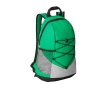 Hiking backpack 600D with mesh side pockets colour green