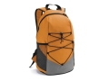 Hiking backpack 600D with mesh side pockets colour orange