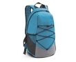 Hiking backpack 600D with mesh side pockets colour light blue